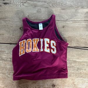 Hokies Women's Maroon Crop Top